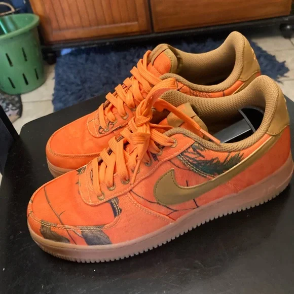 Nike | Shoes | Mens Gently Worn Sz 8 Realtree Orange 